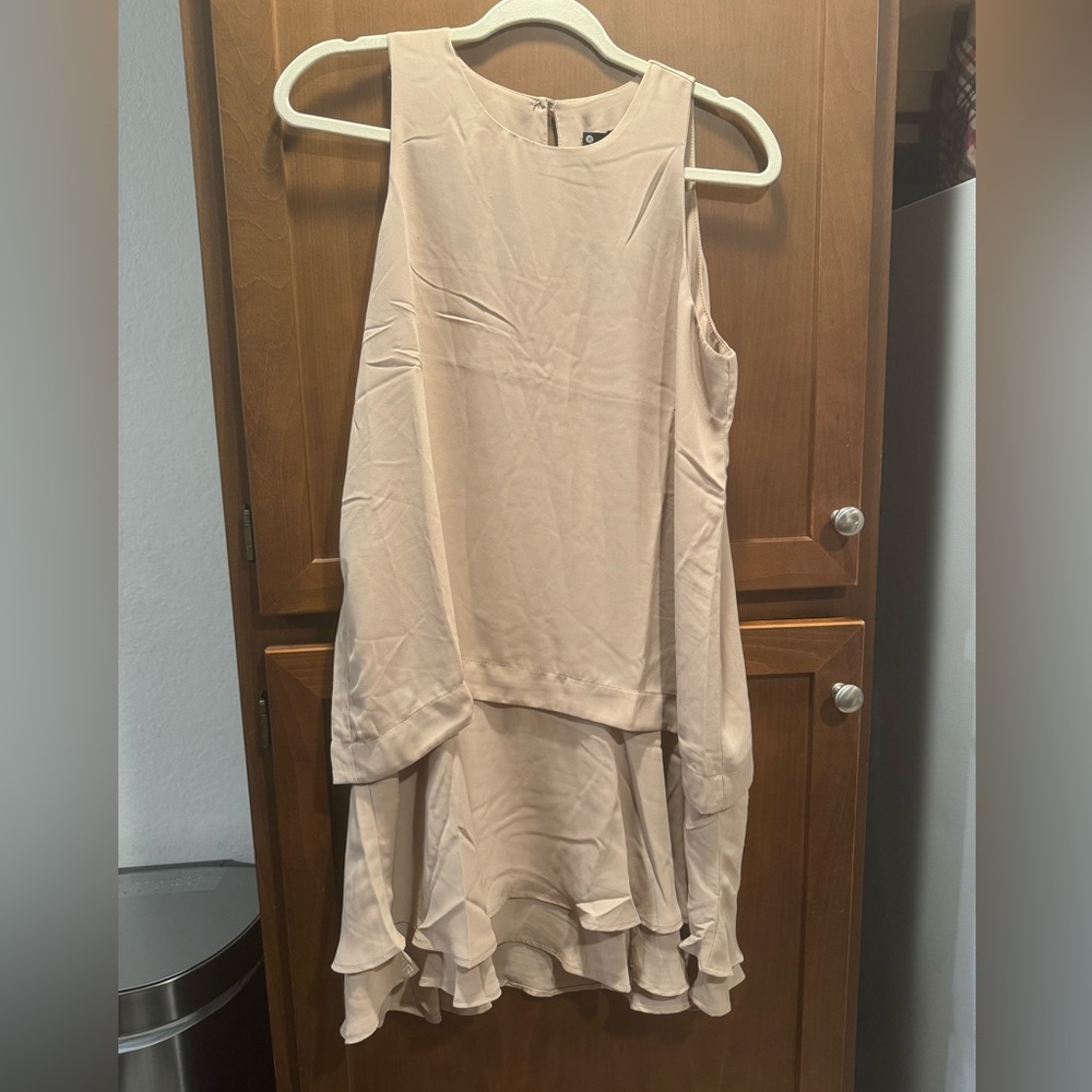 Krisa above the knee flare dress